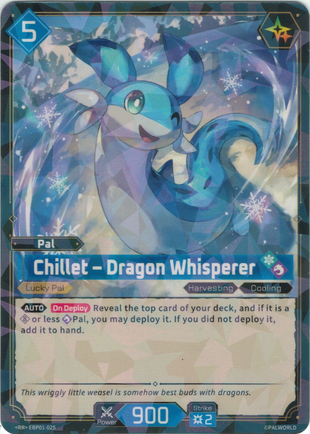 Chillet – Dragon Whisperer – EBP01-025 (RR)