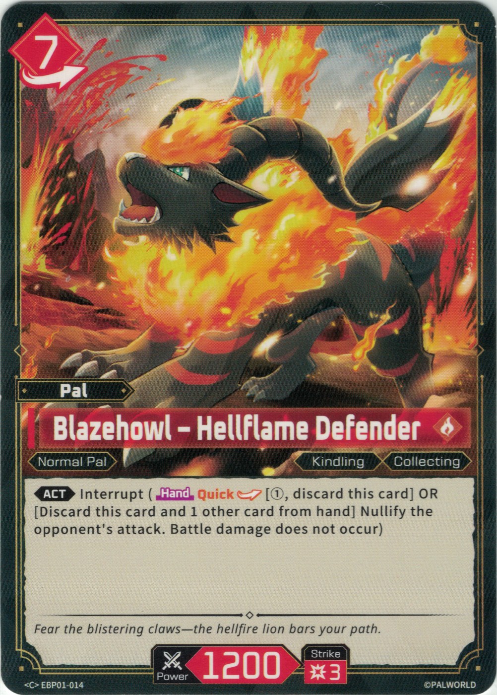 Blazehowl – Hellflame Defender – EBP01-014 (C)