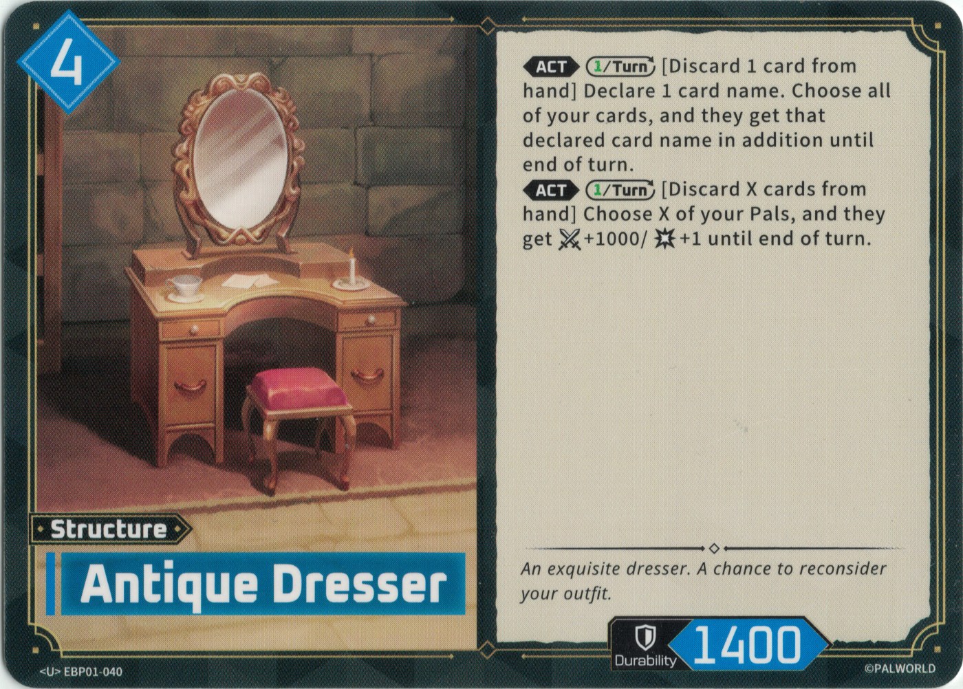 Antique Dresser – EBP01-040 (U)